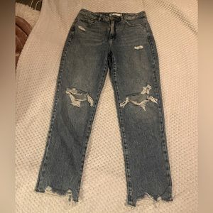 Garage Denim Ripped Mom Jeans Size 09/29